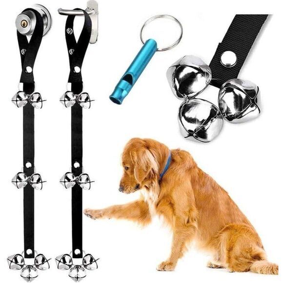2 Pack Dog DoorbellsTraining Potty Adjustable‎ - Picture 1 of 3